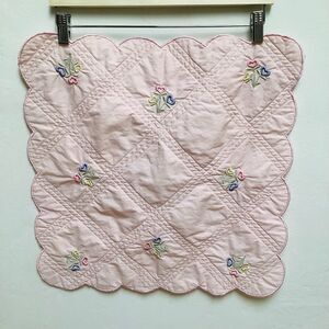 AMERICAN GIRL RETIRED QUILT BITTY BABY BLANKET COTTAGE CORE